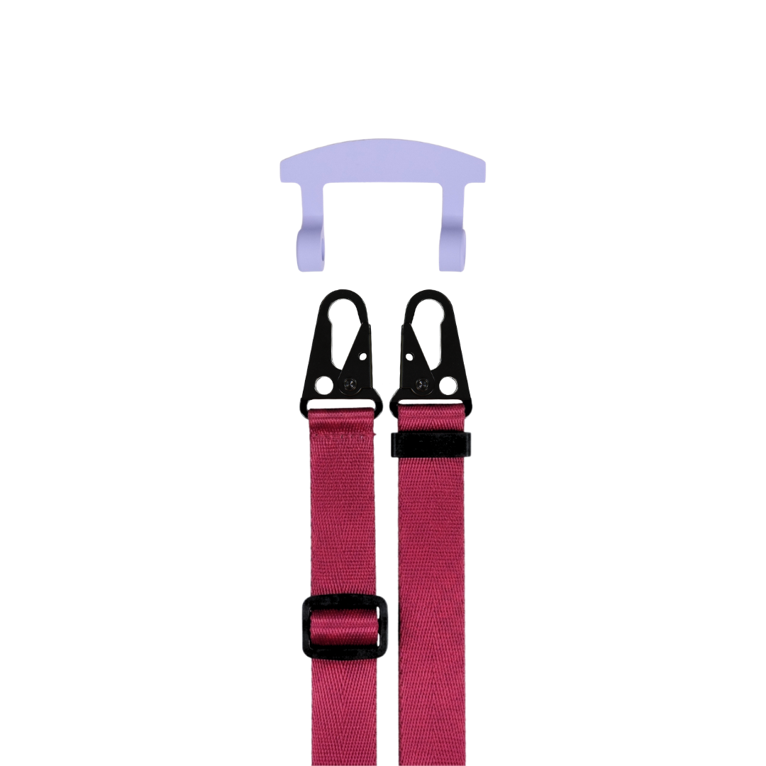STRAP + WISTERIA BLOOM HOOK
