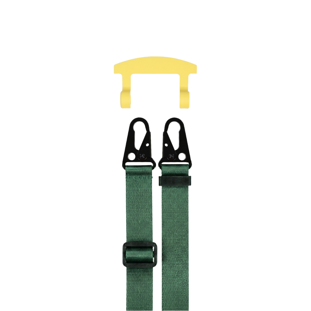 STRAP + SUNSHINE YELLOW HOOK