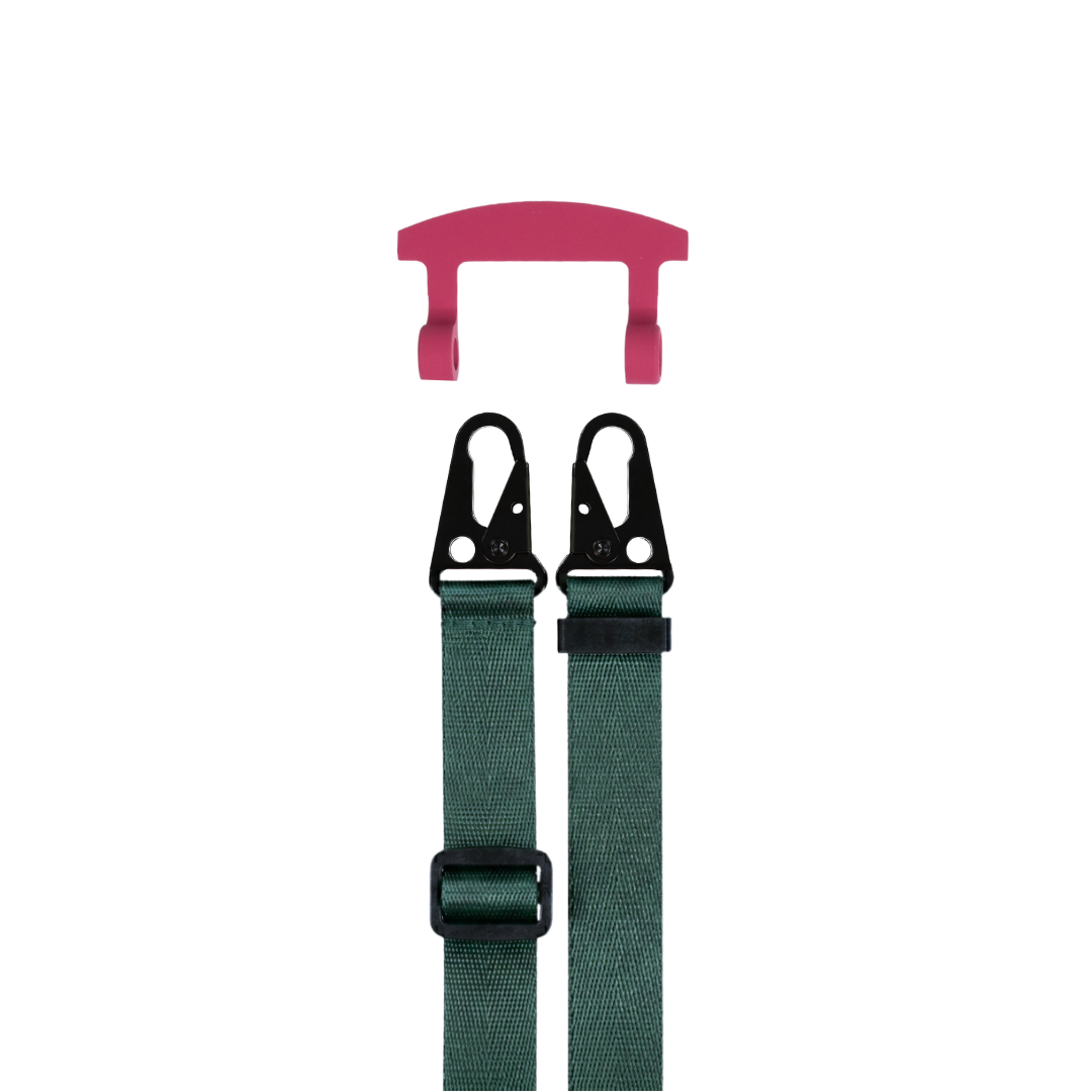 STRAP + RASPBERRY RED HOOK