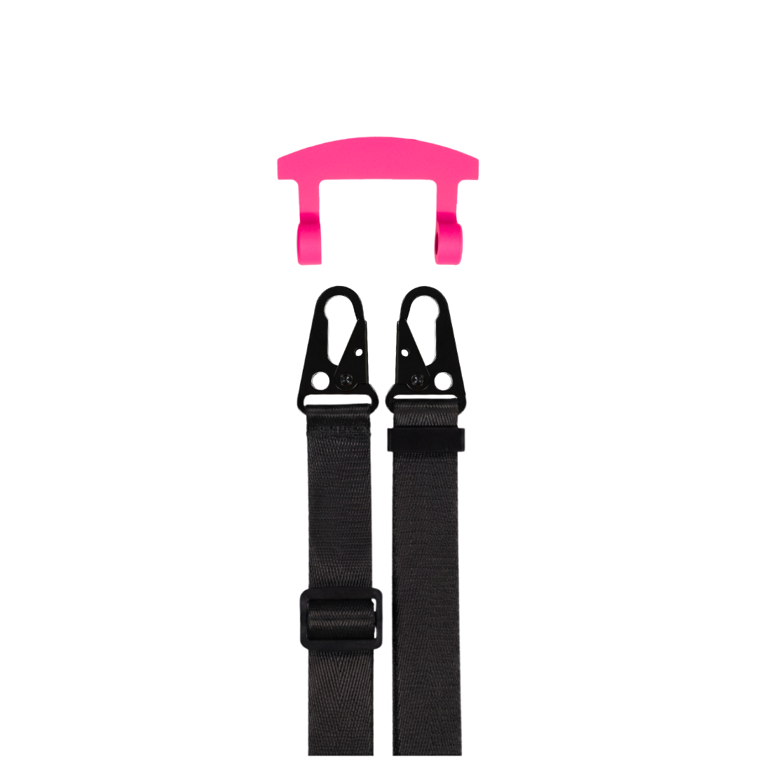 STRAP + HOT PINK HOOK