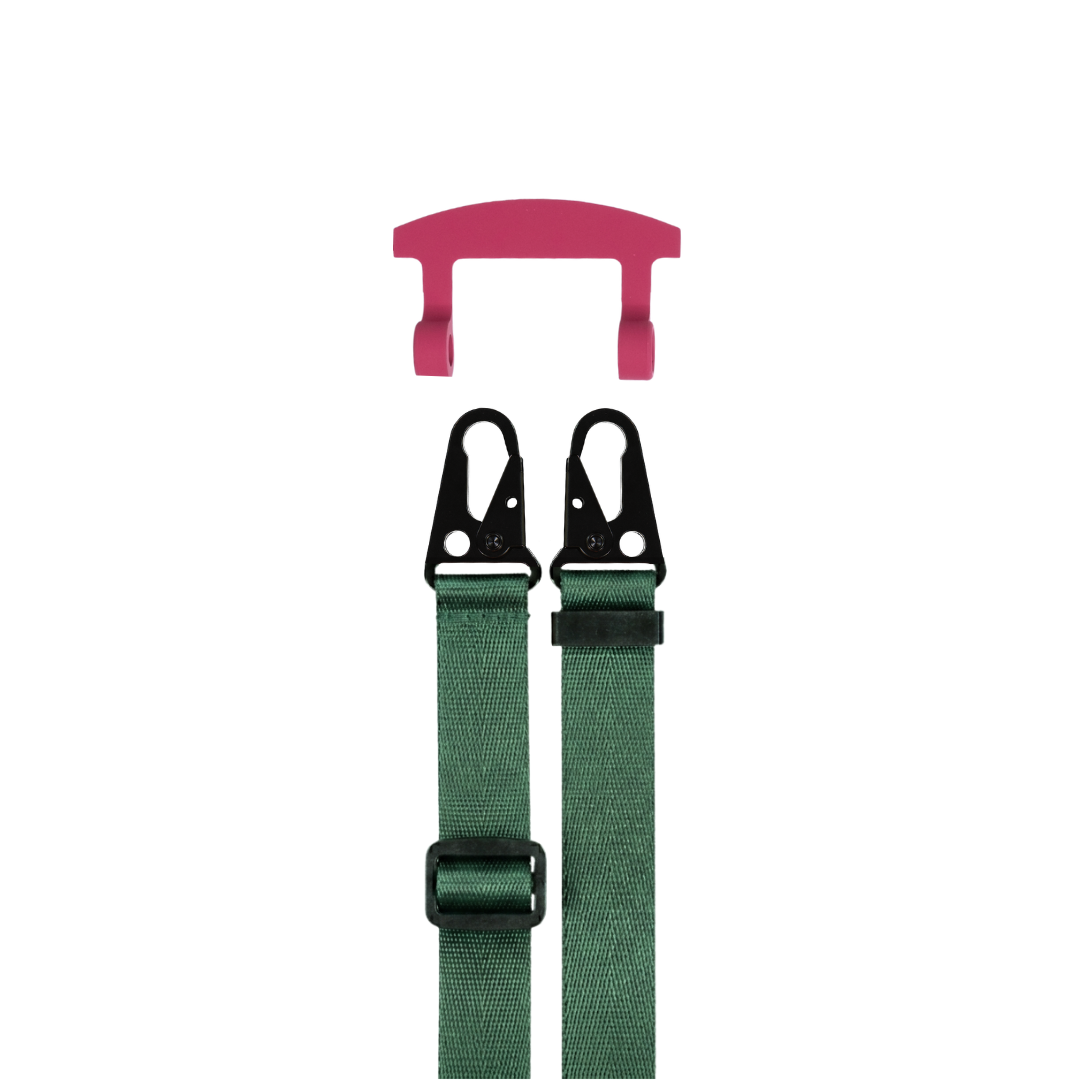 STRAP + RASPBERRY RED HOOK