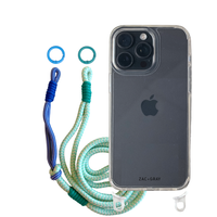 iPhone 15 Pro CRYSTAL CLEAR TRANSPARENT CASE + KNOTTED CORD