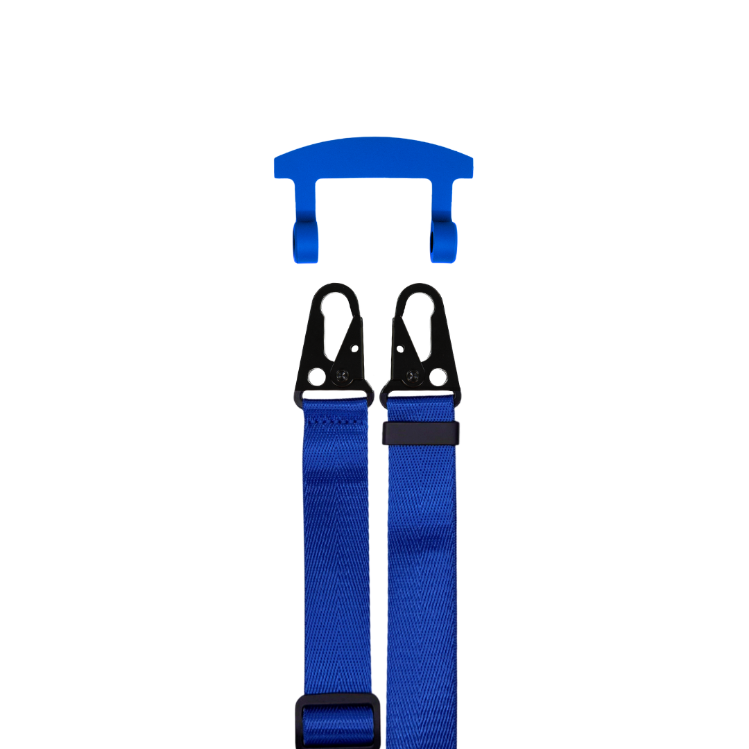 STRAP + COBALT BLUE HOOK