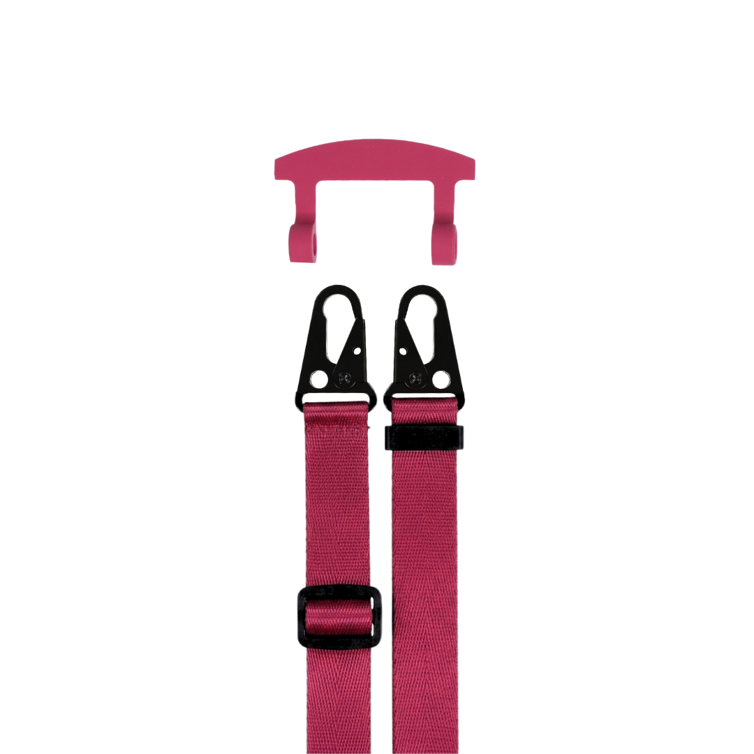STRAP + RASPBERRY RED HOOK