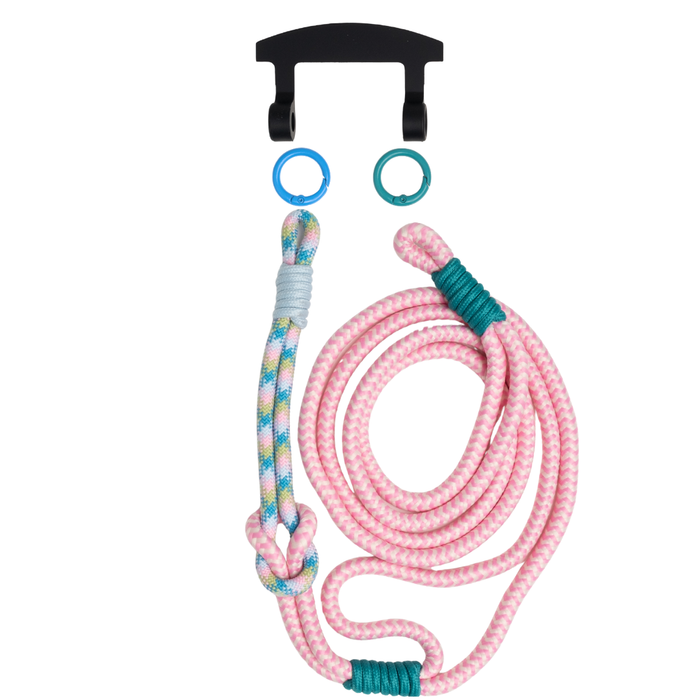 LAGOON BLOOM KNOTTED CORD + HOOK