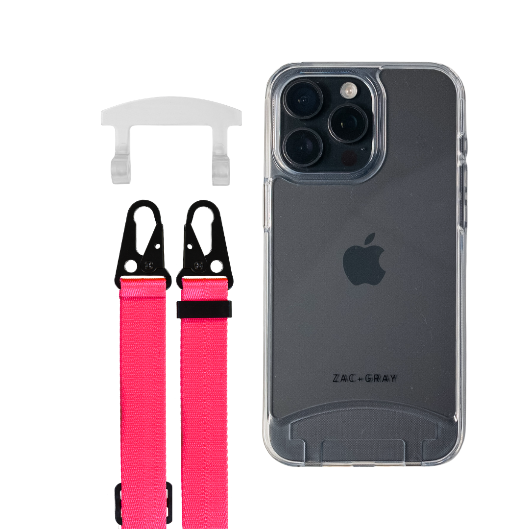 iPhone 11 TRANSPARENT CASE + STRAP