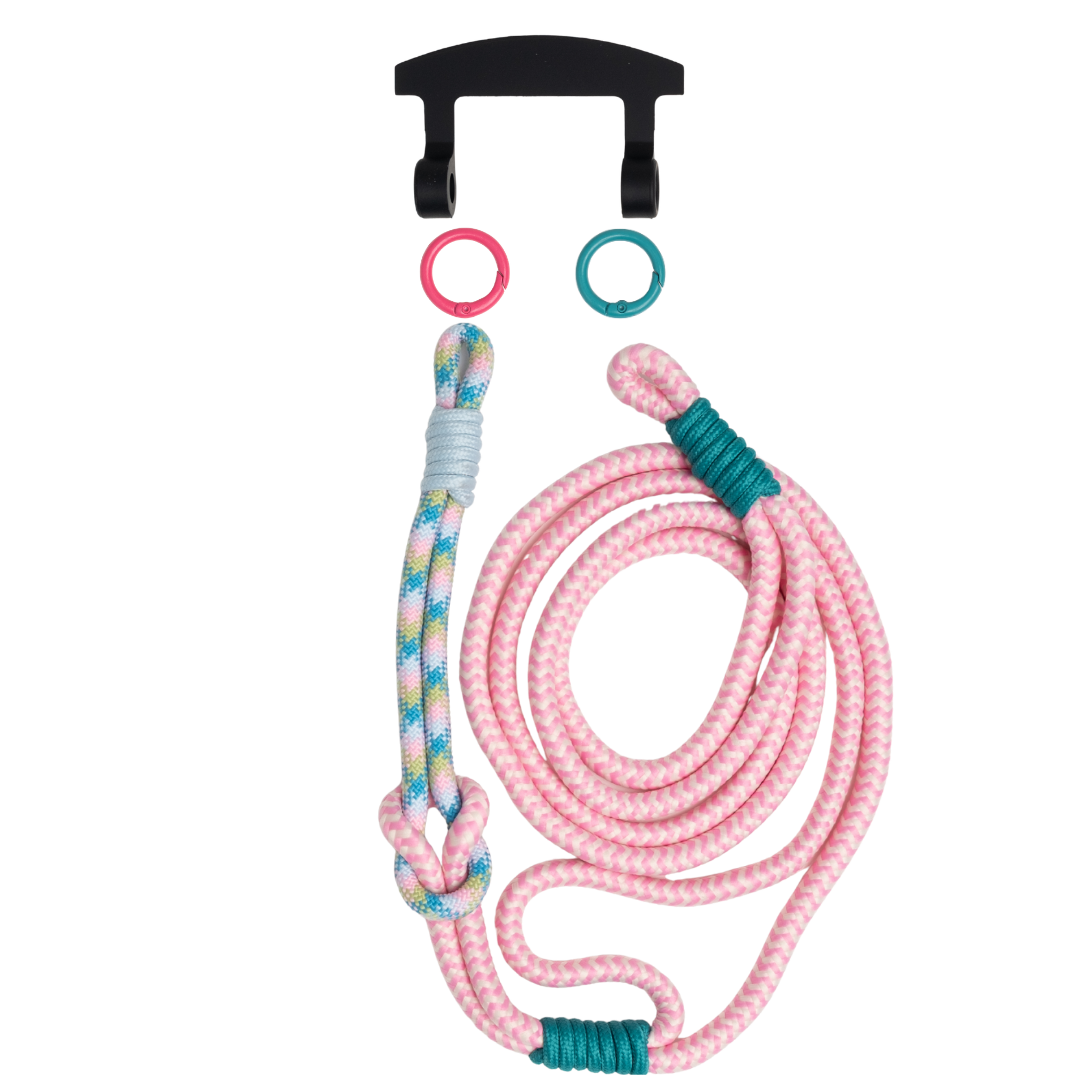 LAGOON BLOOM KNOTTED CORD + HOOK