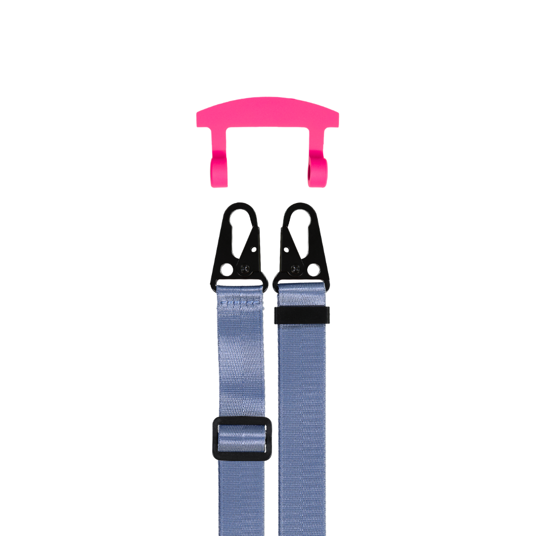 STRAP + HOT PINK HOOK