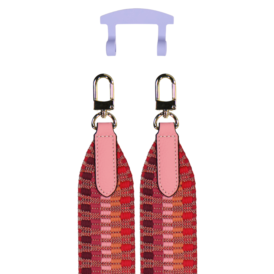 PATTERNED STRAP + HOOK