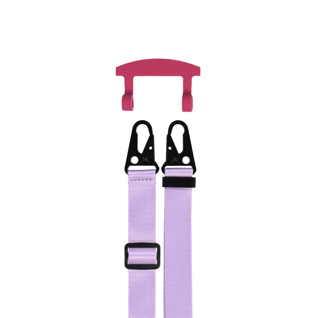 STRAP + RASPBERRY RED HOOK