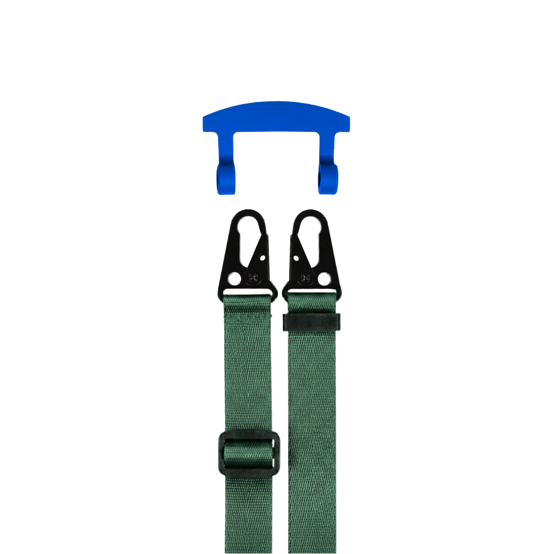 STRAP + COBALT BLUE HOOK
