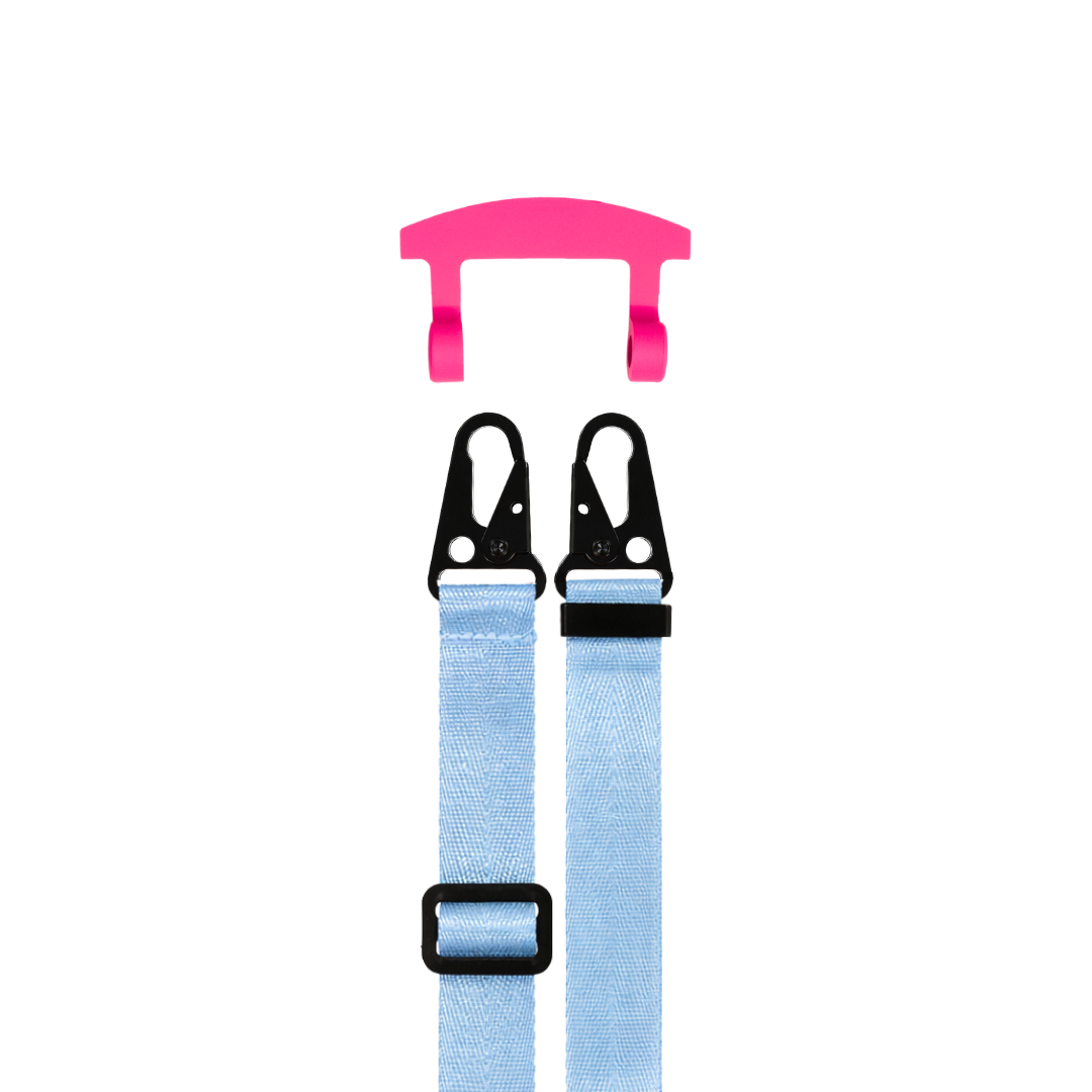 STRAP + HOT PINK HOOK