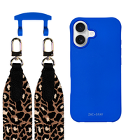 iPhone 17 COBALT BLUE CASE + PATTERNED STRAP