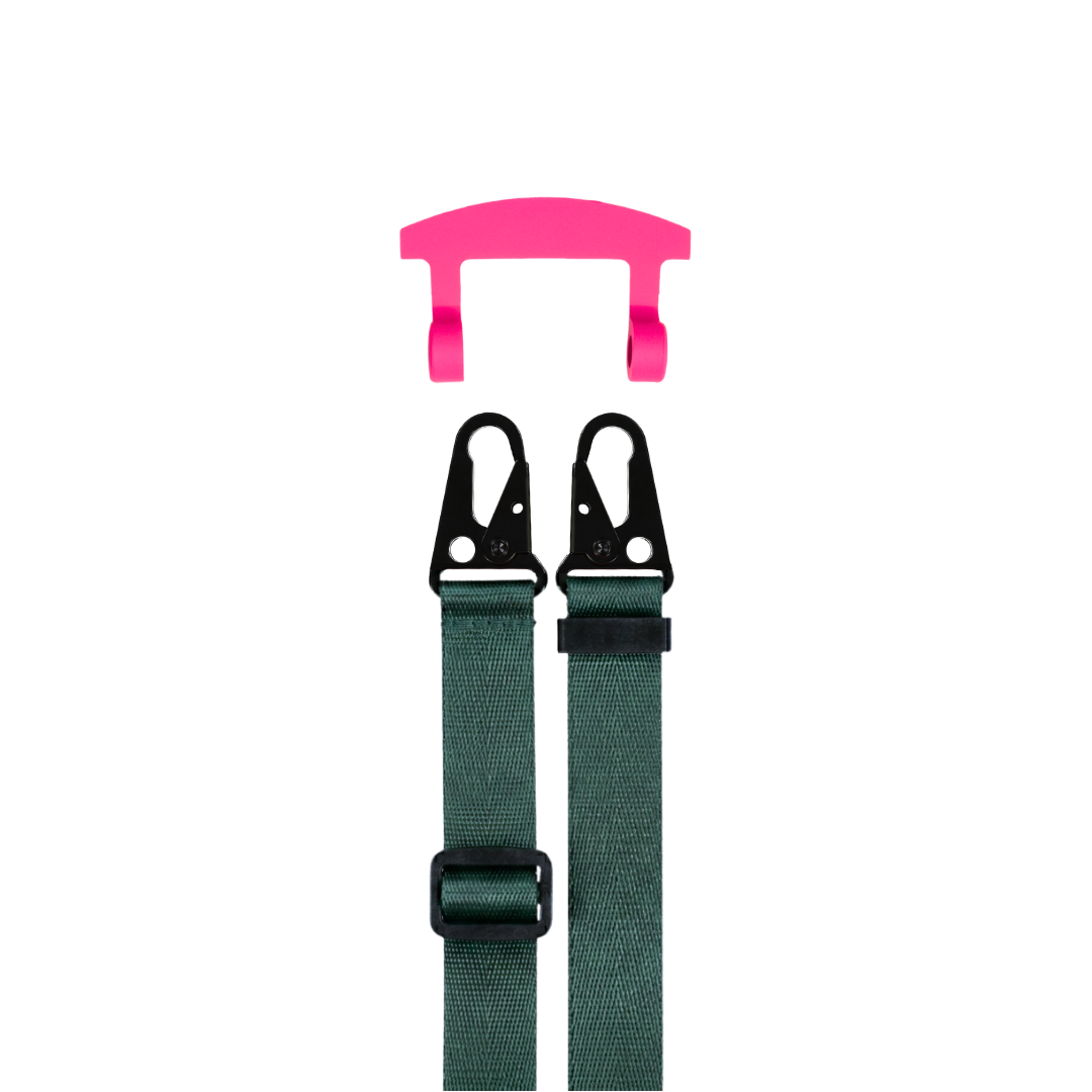 STRAP + HOT PINK HOOK