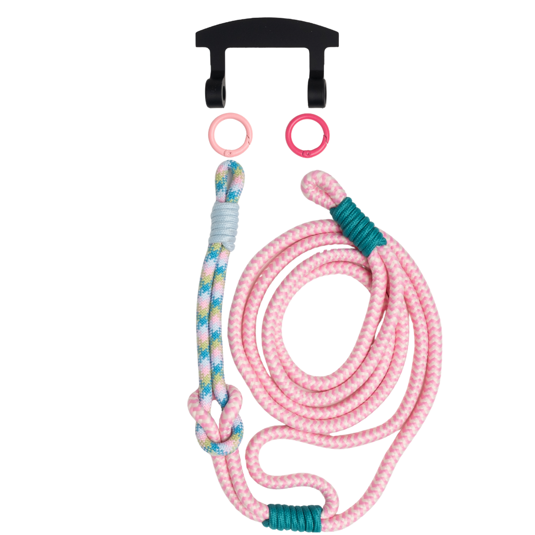 LAGOON BLOOM KNOTTED CORD + HOOK