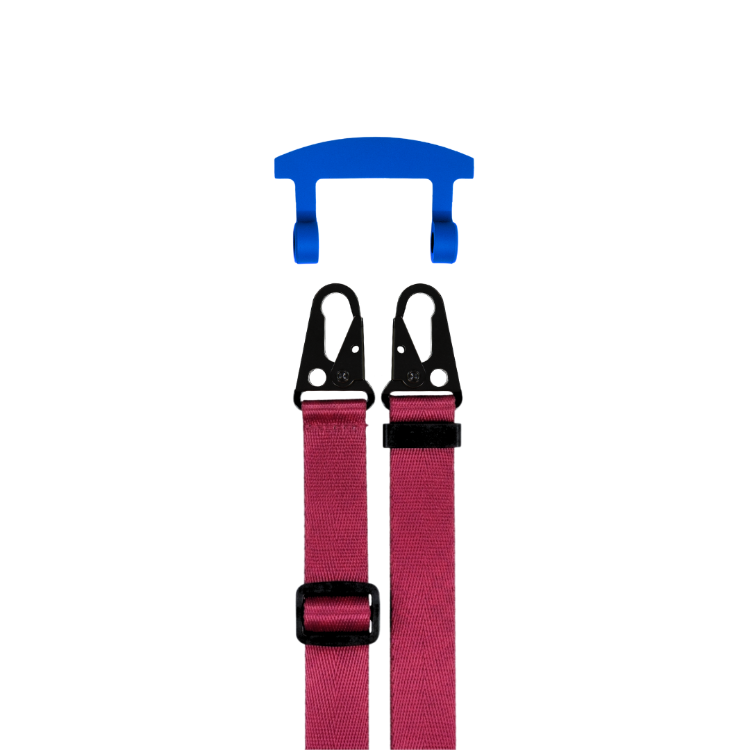 STRAP + COBALT BLUE HOOK