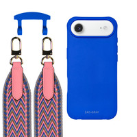 iPhone 17 Air COBALT BLUE CASE + PATTERNED STRAP