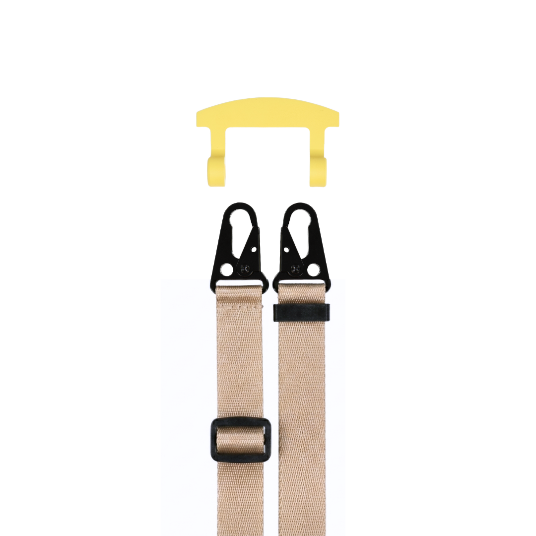 STRAP + SUNSHINE YELLOW HOOK