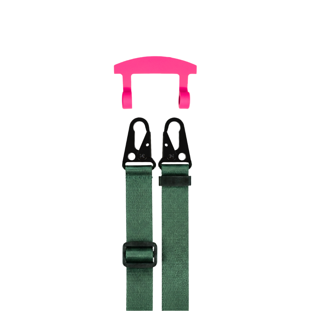 STRAP + HOT PINK HOOK