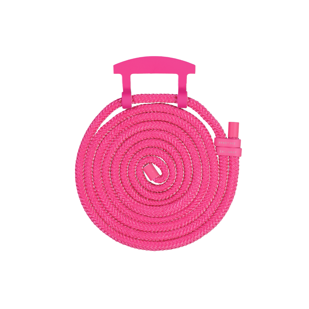 HOT PINK CORD WITH HOT PINK HOOK