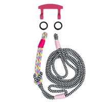 ELECTRIC BLOOM KNOTTED CORD + HOOK