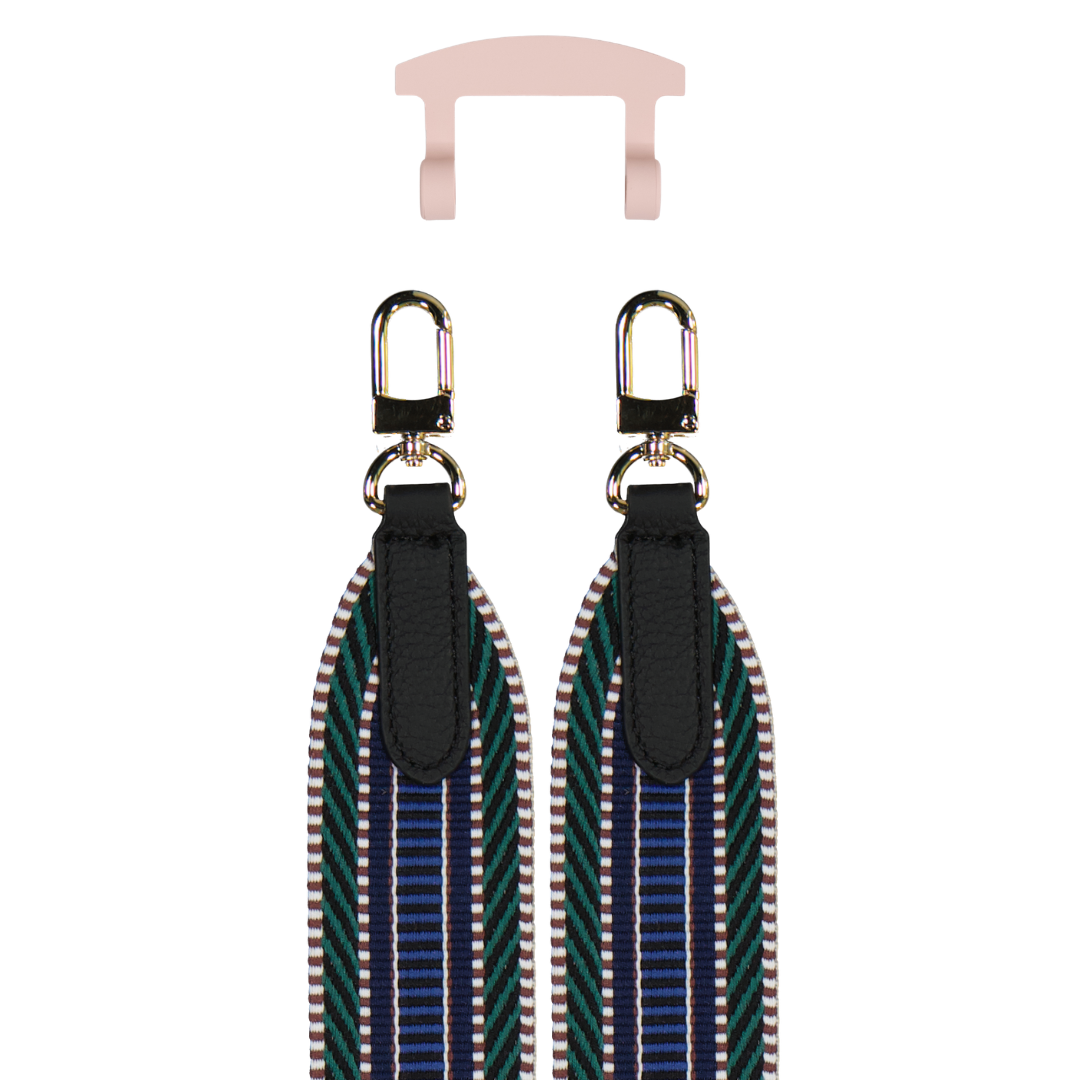 PATTERNED STRAP + HOOK