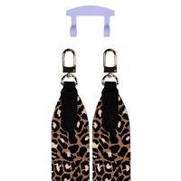 PATTERNED STRAP + WISTERIA BLOOM HOOK