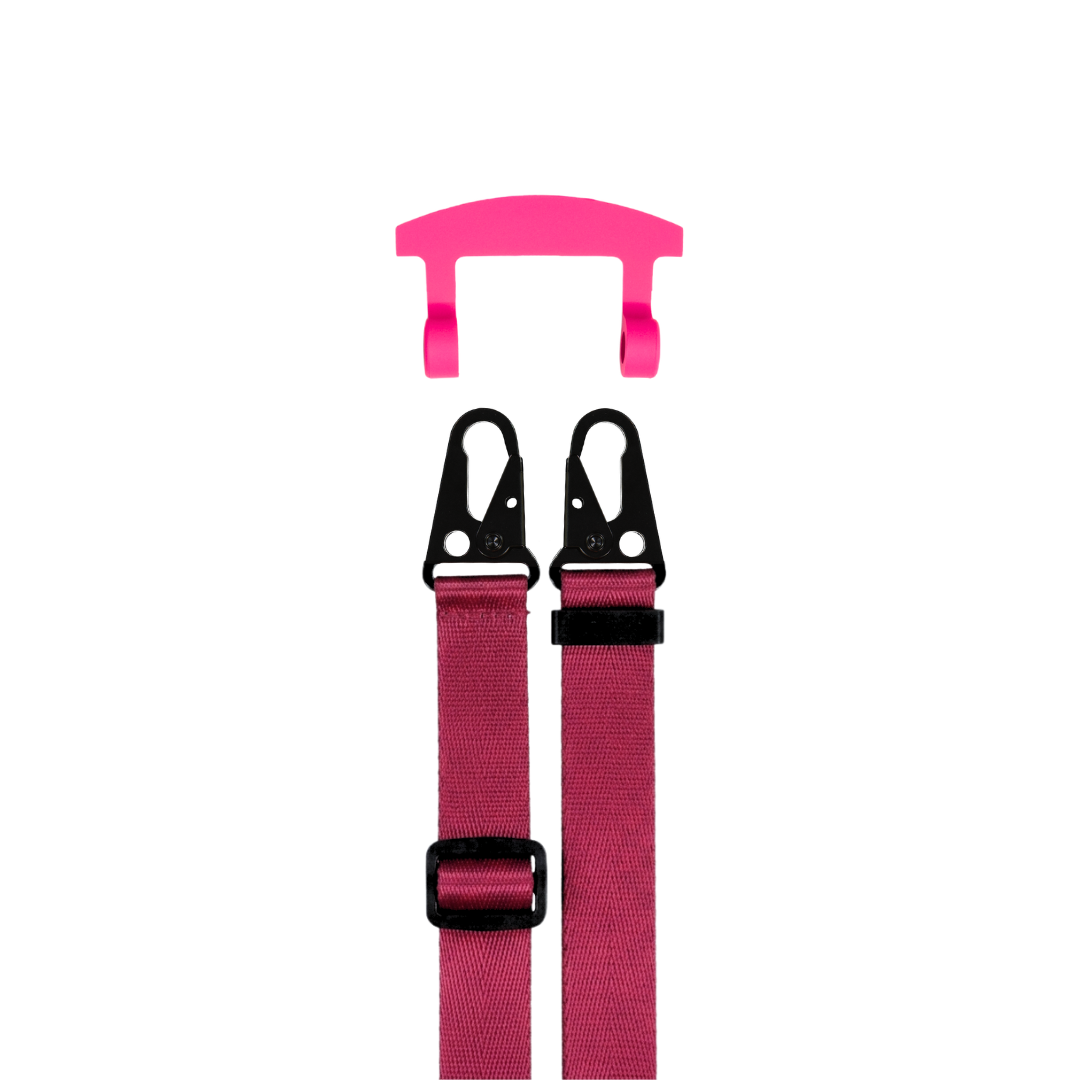 STRAP + HOT PINK HOOK
