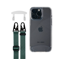 iPhone 16 Pro Max TRANSPARENT CASE + STRAP
