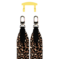 PATTERNED STRAP + SUNSHINE YELLOW HOOK