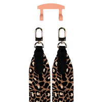 PATTERNED STRAP + SUNSET CORAL HOOK