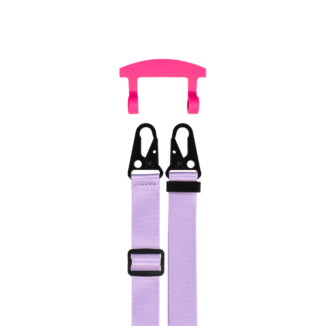 STRAP + HOT PINK HOOK
