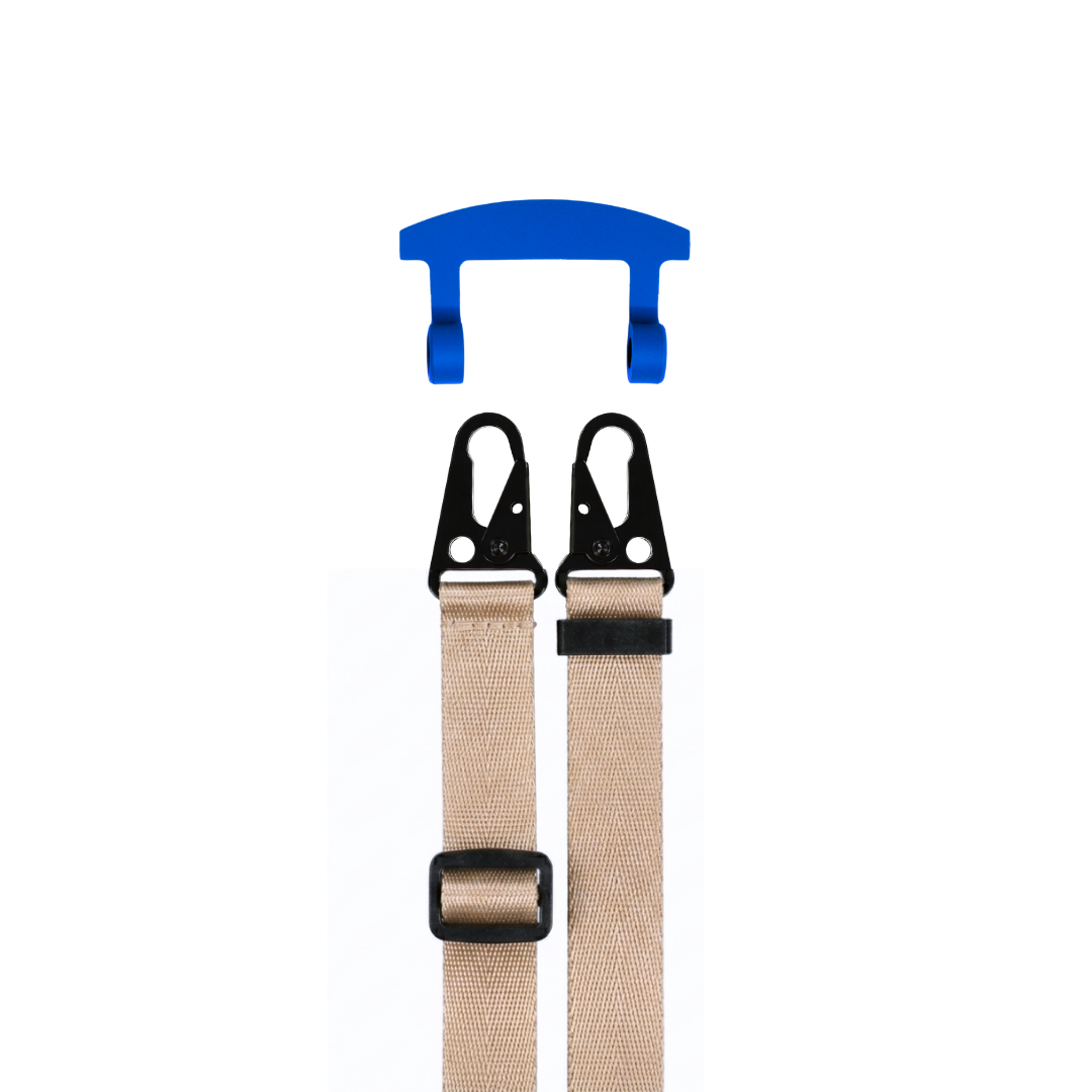 STRAP + COBALT BLUE HOOK