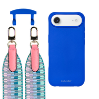 iPhone 17 Air COBALT BLUE CASE + PATTERNED STRAP