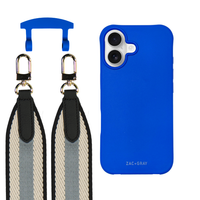 iPhone 17 COBALT BLUE CASE + PATTERNED STRAP