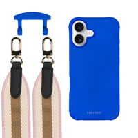 iPhone 17 COBALT BLUE CASE + PATTERNED STRAP
