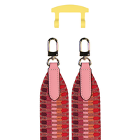 PATTERNED STRAP + SUNSHINE YELLOW HOOK