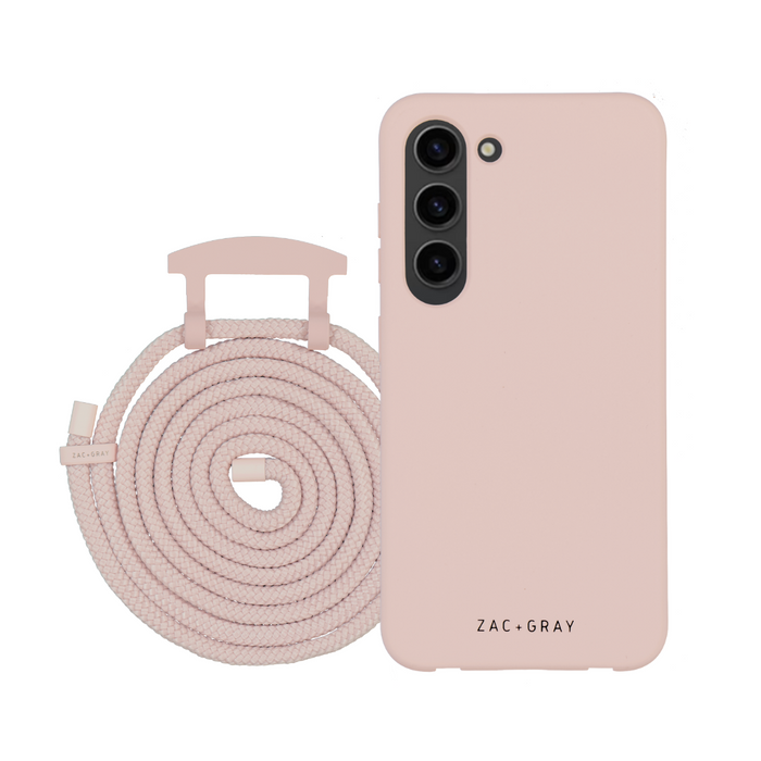 Samsung S23 ROSÉ PINK CASE + ROSÉ PINK CORD