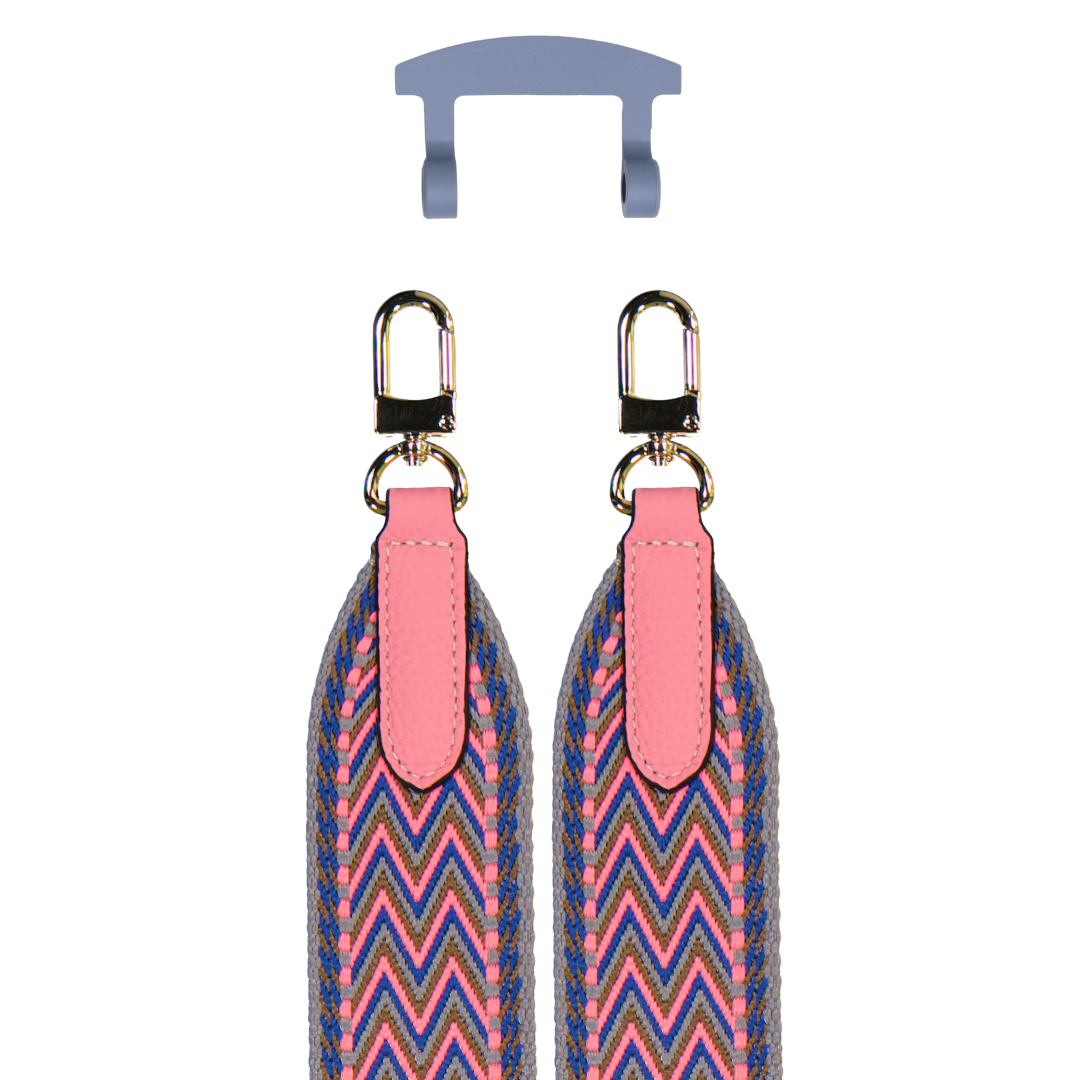 PATTERNED STRAP + BLUE FOG HOOK