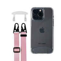 iPhone 16 Pro Max TRANSPARENT CASE + STRAP