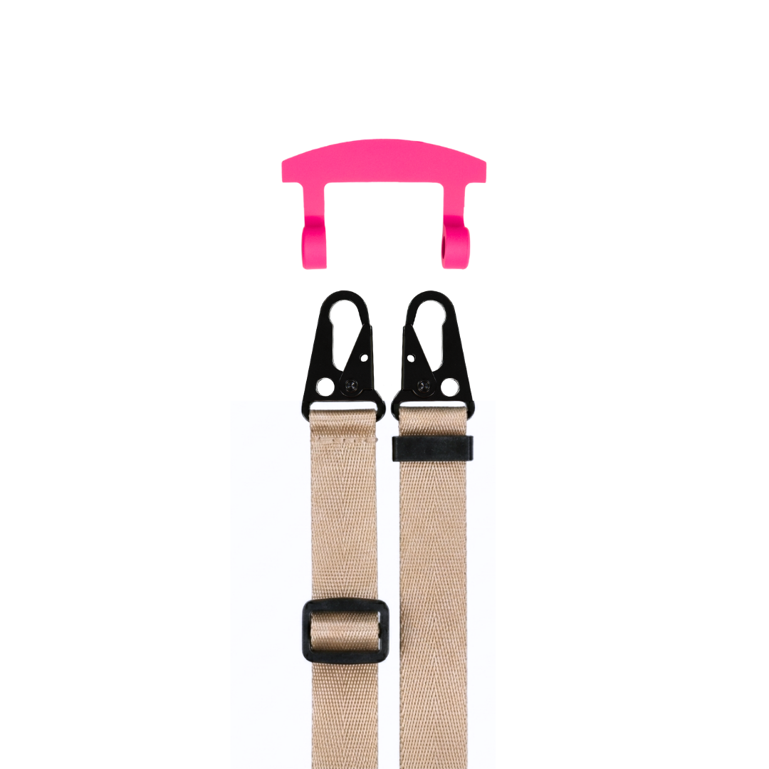 STRAP + HOT PINK HOOK