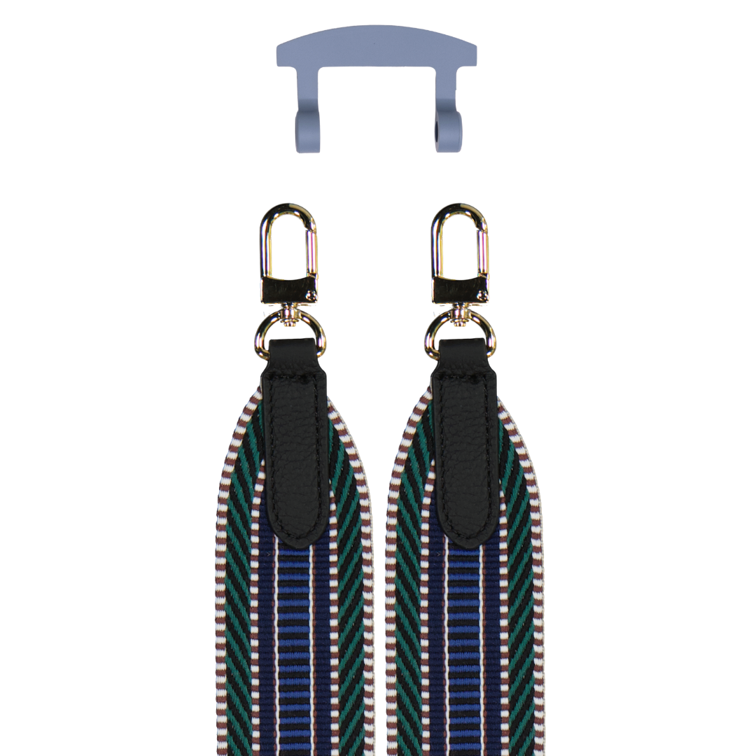 PATTERNED STRAP + BLUE FOG HOOK