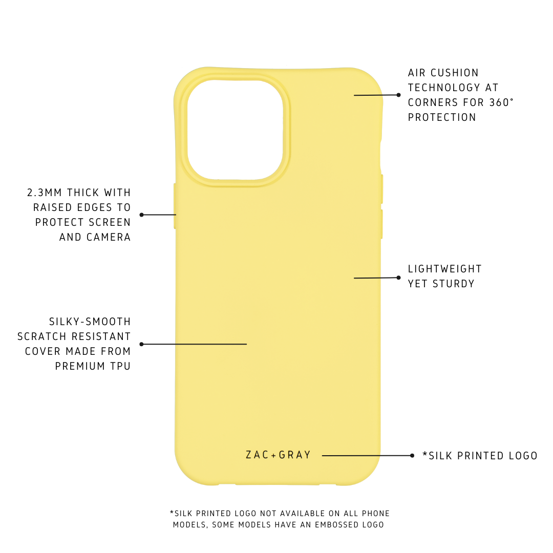 iPhone 11 SUNSHINE YELLOW CASE + SUNSHINE YELLOW CORD