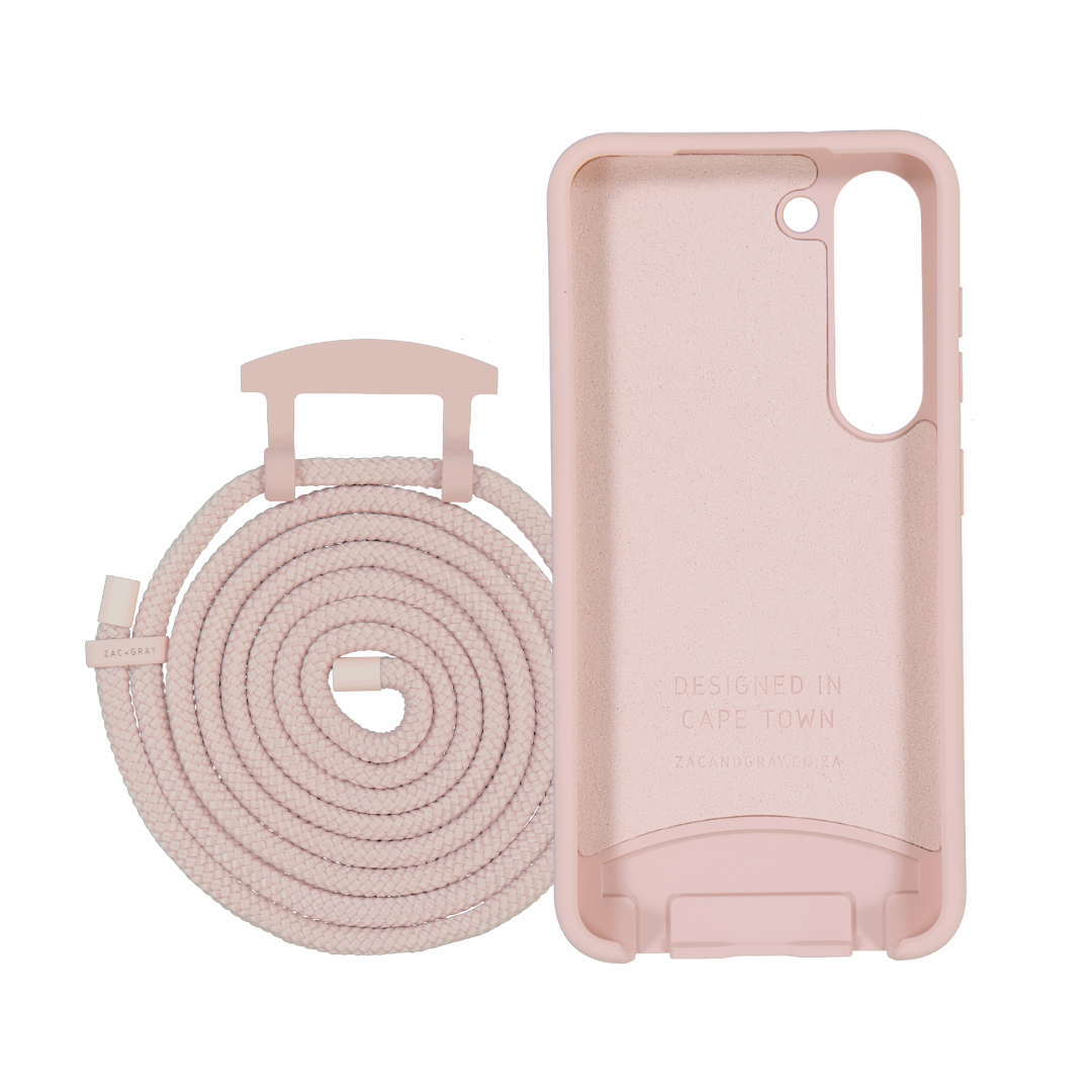 Samsung S24 Ultra ROSÉ PINK CASE + ROSÉ PINK CORD