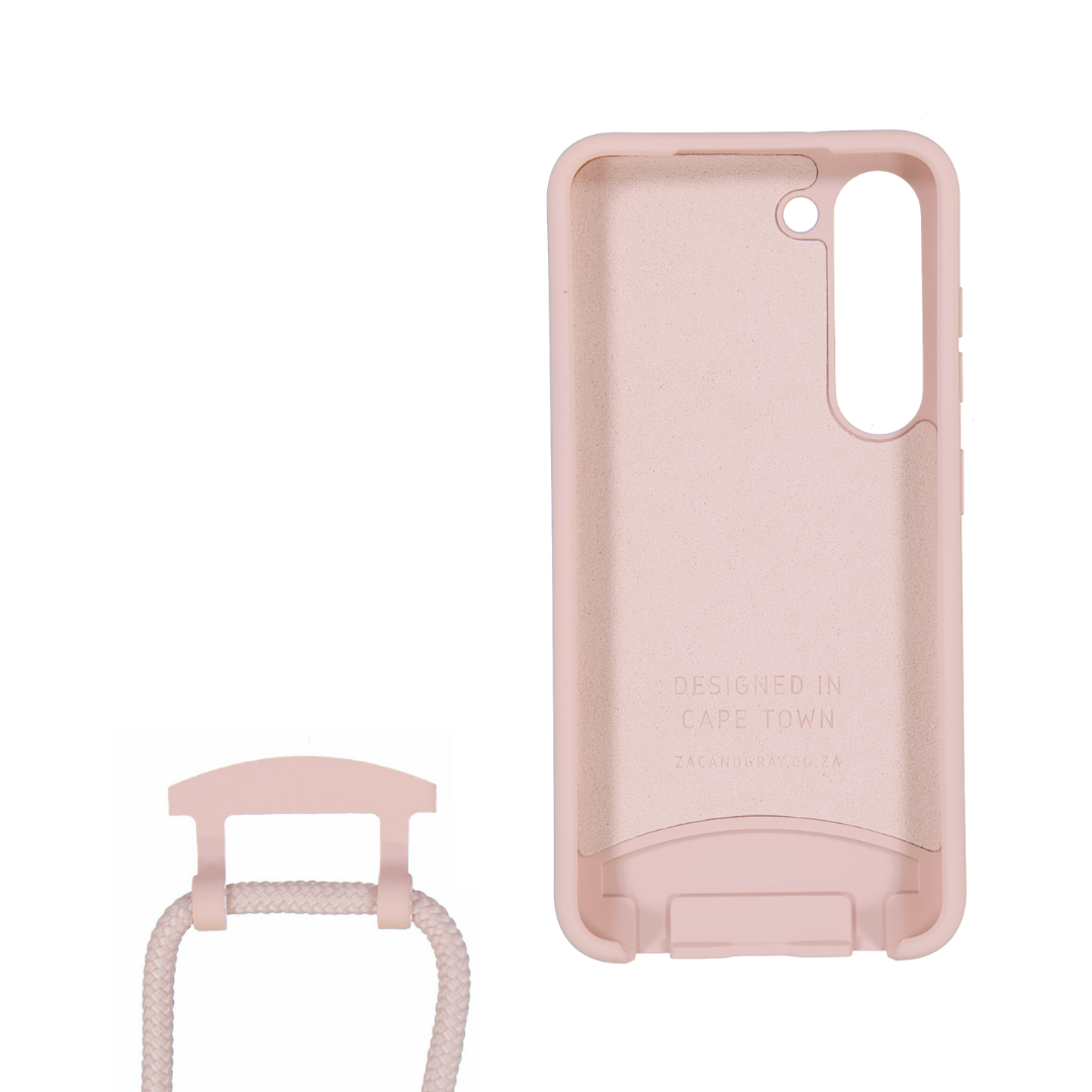 Samsung S23 ROSÉ PINK CASE + ROSÉ PINK CORD