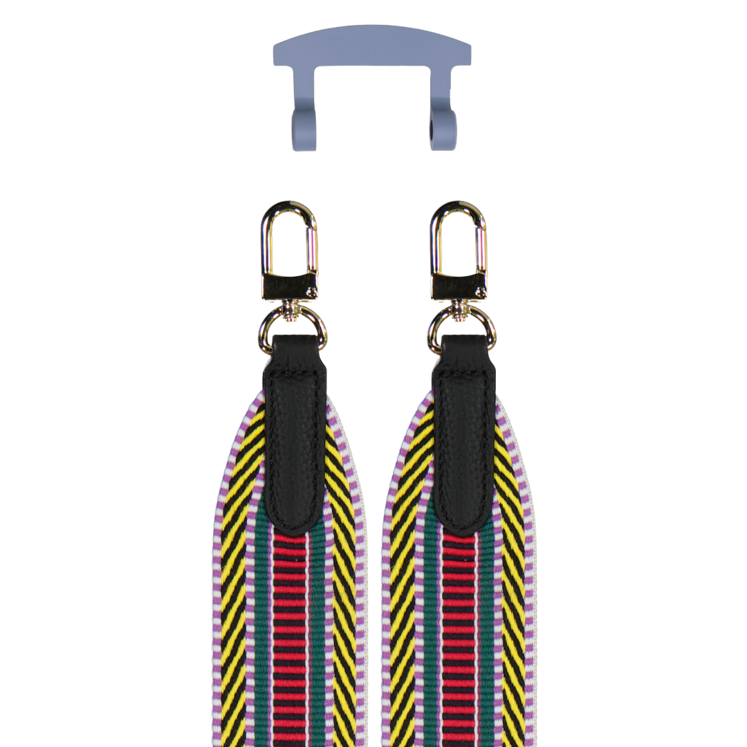 PATTERNED STRAP + BLUE FOG HOOK