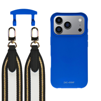 iPhone 17 Pro COBALT BLUE CASE + PATTERNED STRAP