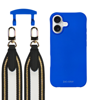 iPhone 17 COBALT BLUE CASE + PATTERNED STRAP