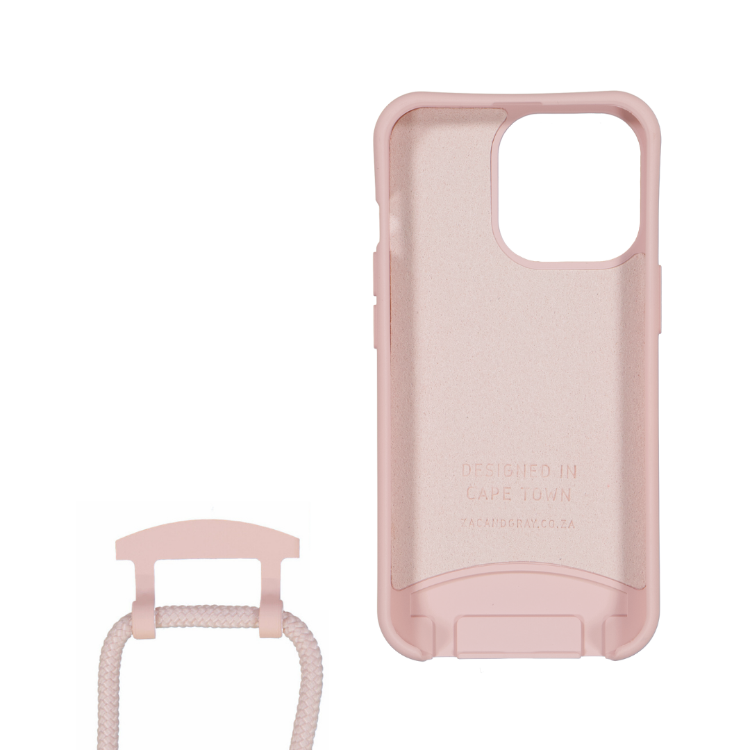 iPhone 12 and iPhone 12 Pro ROSÉ PINK CASE + ROSÉ PINK CORD