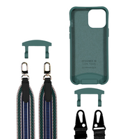 PATTERNED STRAP + HOOK